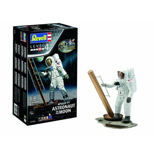 Сборная модель Подарочный набор 'Аполлон-11': Астронавт на Луне