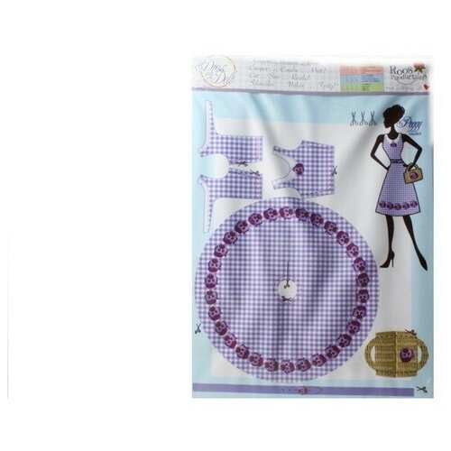 Набор для изготовления игрушек DressYourDoll 'Одежда для кукол №3. Peggy Violet', арт. S310-0306