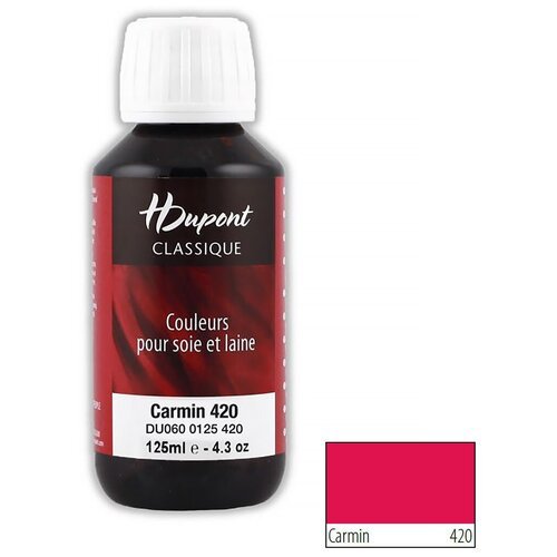 Краска для шелка H Dupont Classiс, 125мл, DU0600125 (420 карминовый)