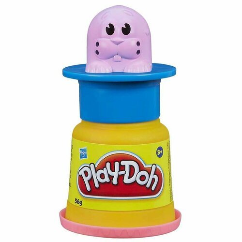 PlayDoh - набор пластилина 'Мини инструменты', №3 Розовый тюлень