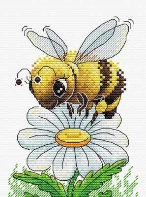 Набор для вышивания МП Студия М-230 Трудолюбивая пчелка