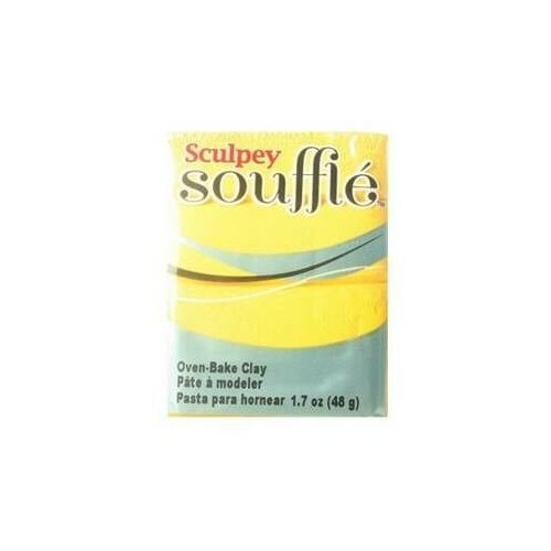 Полимерная глина Sculpey Souffle, 48 г, желтый (SU)