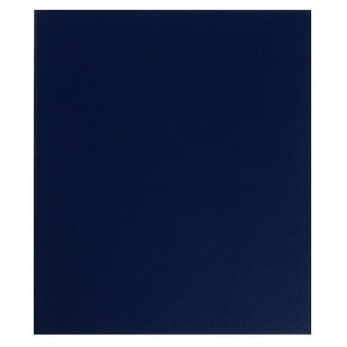 Альбом для монет «Стандарт», 230 х 270 мм, Optima, без листов, синий