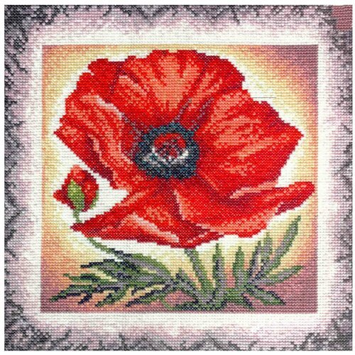 Набор для вышивания Марья Искусница 'Цветок грез' 04.008.05, размер 23х23 см