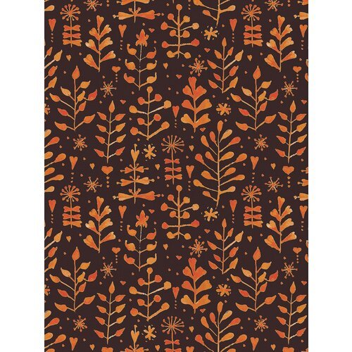 Отрезная ткань для мебели Ambesonne 'Градиентная флора' метражом для рукоделия и шитья, оксфорд, 155 см