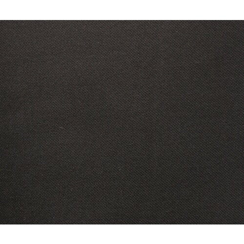 Ткань костюмно-пальтовая чёрная двухслойная, ш144см, 0,5 м