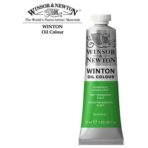 Масляные Winsor&Newton Краски масляные Winsor&Newton WINTON 37мл, зеленый светлый устойчивый