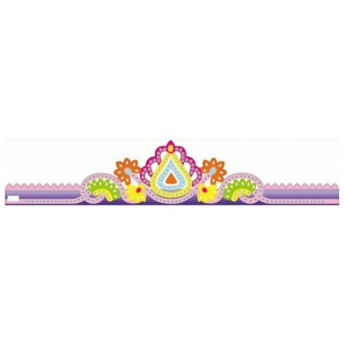Color Kit Мозаика - стикеры Корона фиолетовая (GH001) фиолетовый