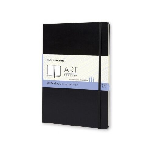Альбом-блокнот для рисования Moleskine Блокнот Classic Sketchbook ARTBF832, черный