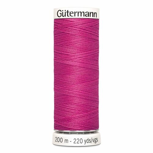 Нить универсальная Gutermann Sew All, розовая фуксия, 733