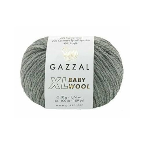Пряжа Gazzal Baby Wool XL (10 шт)