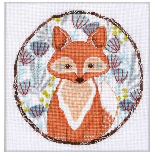 Набор для вышивания «Лисичка», 15x15 см, Овен