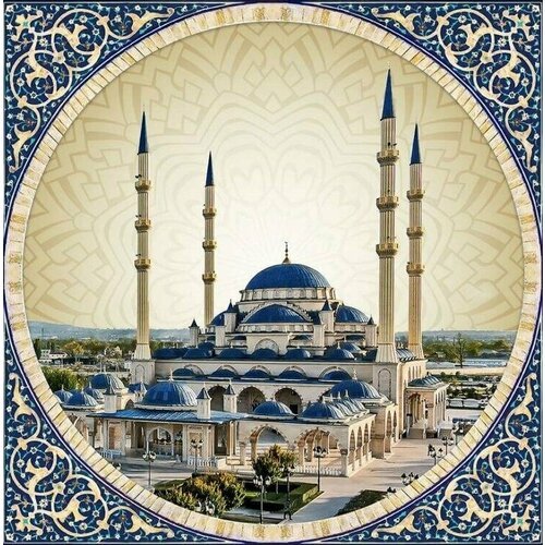 Алмазная вышивка «Мечеть Сердце Чечни»