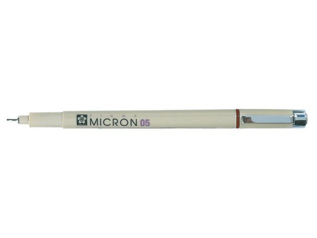 Ручка капиллярная Pigma Micron 0.45мм Коричневый, Sakura