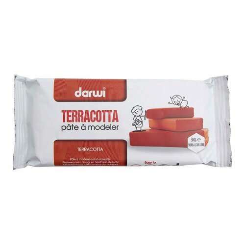 Масса для лепки Darwi 'Terracotta', самоотвердевающая, 500 г, DA0810500000