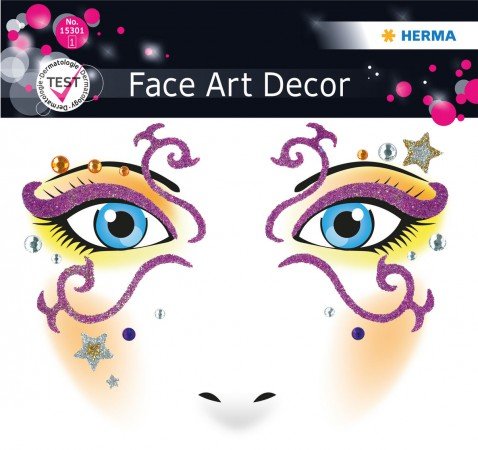 Наклейки 'Face Art decor'