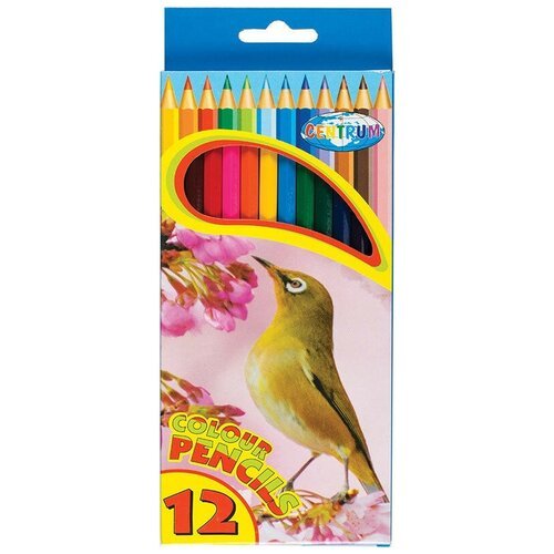 CENTRUM Цветные карандаши, 12 цветов, 12 шт.