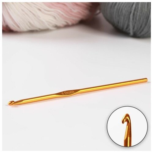 Крючок для вязания, d 4 мм, 15 см, цвет микс