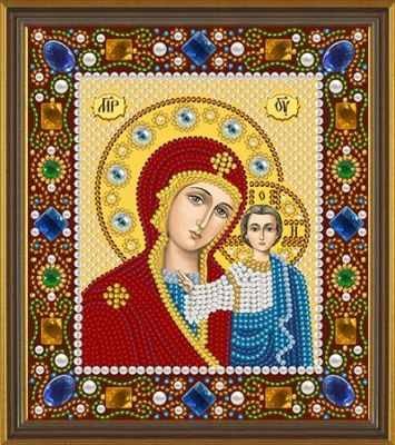Набор для вышивания иконы Nova Sloboda Д 6025 Богородица Казанская
