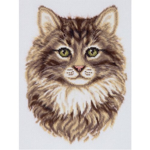 Набор для вышивания 'PANNA' J-7465 'Сибирская кошка' х 28 см 21