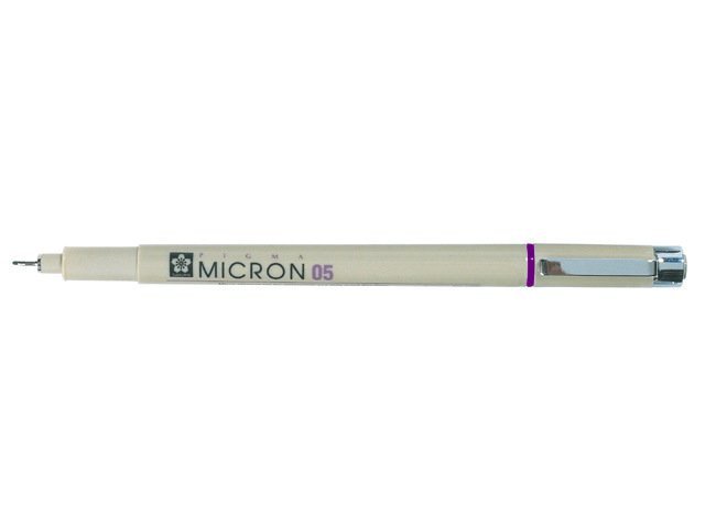 Ручка капиллярная Pigma Micron 0.45мм Фиолетовый, Sakura