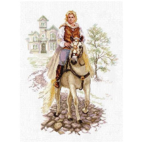 Набор для вышивания Алиса 4-17 Юноша на белом коне
