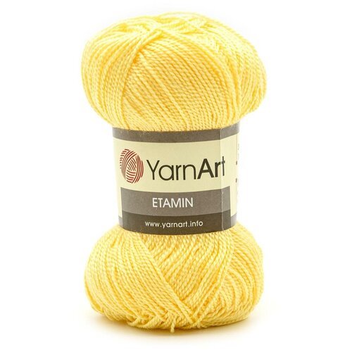Пряжа для вязания YarnАrt 'Etamin' 30гр 180м (100% акрил) (438 яр.зелень), 10 мотков