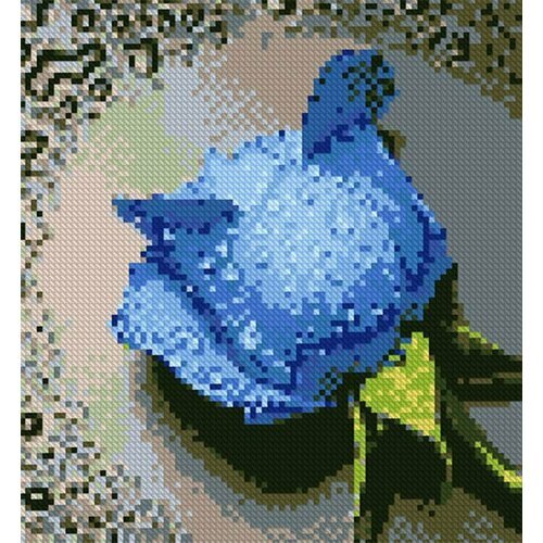 Синяя роза АЖ-015