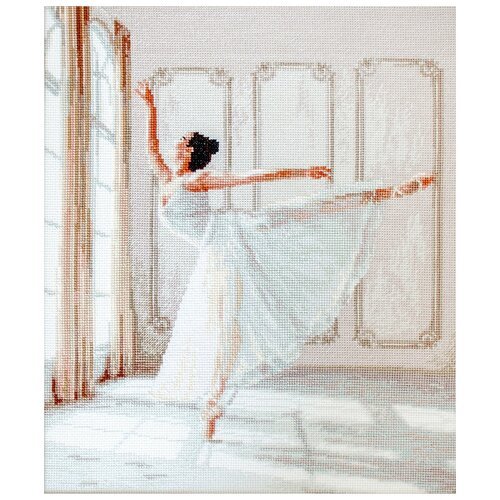 LETISTITCH Набор для вышивания Балерина (LETI 901), белый, 32 х 26.5 см