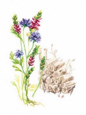 Набор для вышивания РТО M778 Цветущие травы