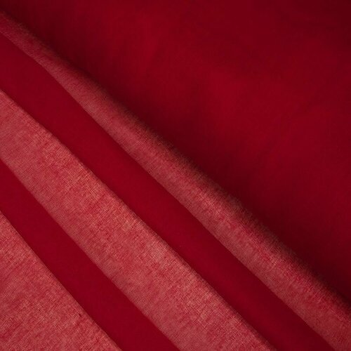 Ткань для шитья хлопок 100 %, 1 Метр ткани, Ситец 65 гр/м2, Отрез - 80х100 см, цвет бордовый