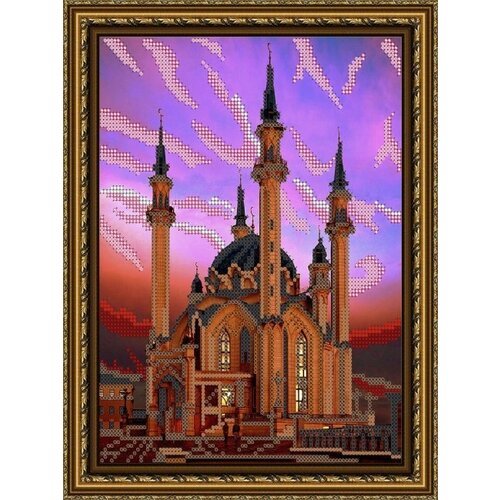 Набор для вышивания чешским бисером Светлица картина Мечеть Куф аль Шариф 19*24см