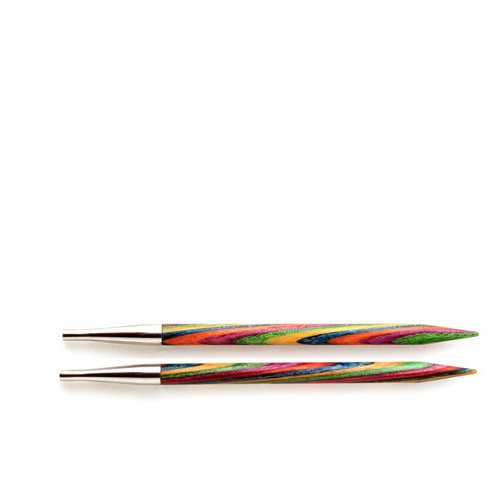 Спицы Knit Pro съемные Symfonie 20406, диаметр 5.5 мм, длина 11.5 см, многоцветный