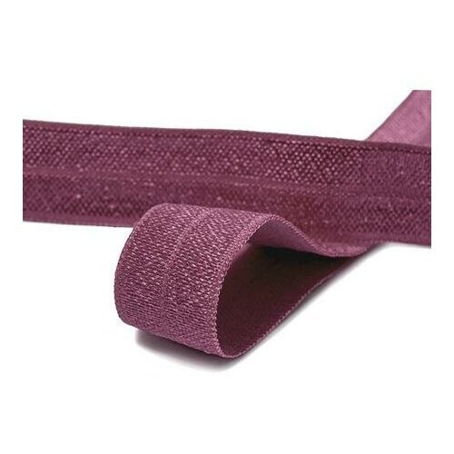 Резинка TBY бельевая (окантовочная блестящая) шир.15мм цв.S256 розовый рубин уп.50 м