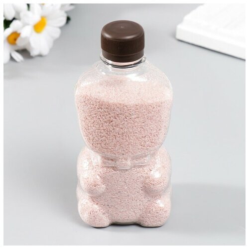 Песок цветной в бутылках 'Нежно-розовый'