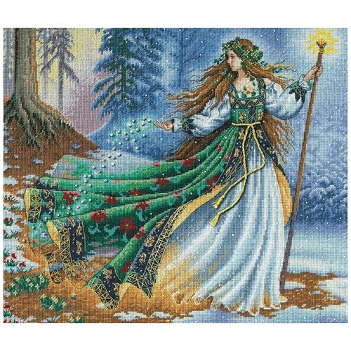 Dimensions Набор для вышивания Woodland Enchantress (Лесная колдунья) 36 х 30 см (35173)