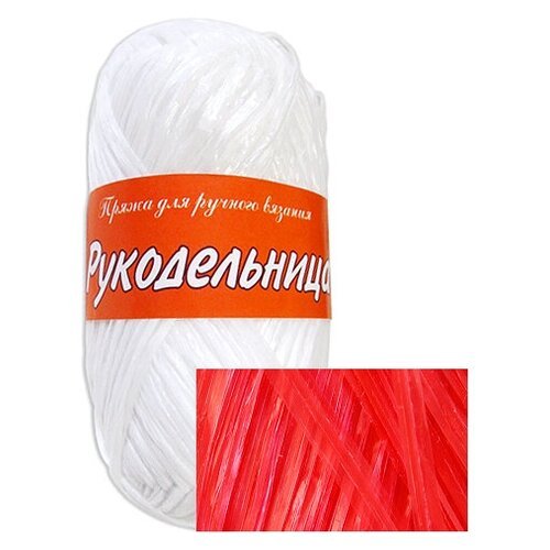 Пряжа для вязания Пехорка 'Рукодельница', цвет: алый (244), 200 м, 50 г, 5 шт