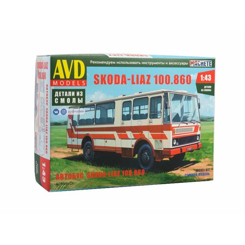 4058 AVD Models Автобус Skoda-Liaz 100.860 (1:43)