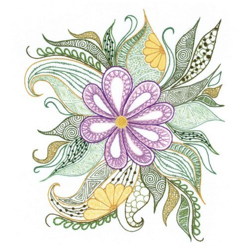 Риолис Набор для вышивания Прекрасный цветок 30 х 34 см (1588), 21 х 30 см