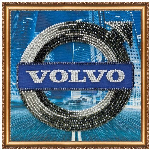 Набор для вышивания бисером абрис АРТ АМ-061 Volvo 15х15 см