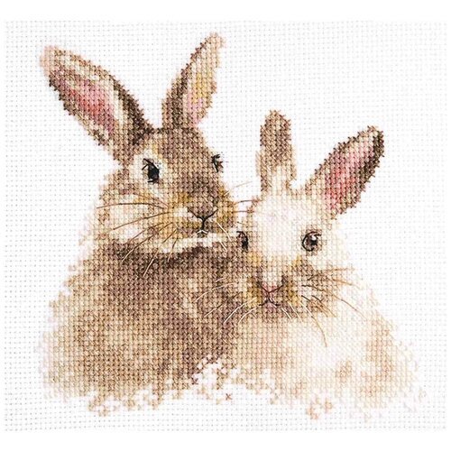 Набор для вышивания 'Милые кролики' 15 х 14 см