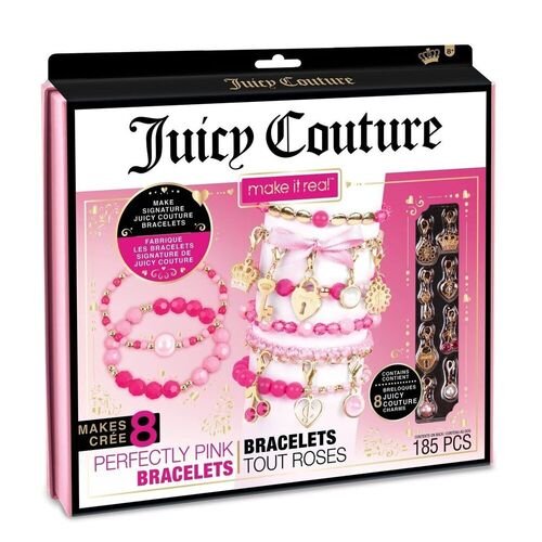 Набор для творчества Make It Real Создание браслетов Juicy Couture Perfectly Pink