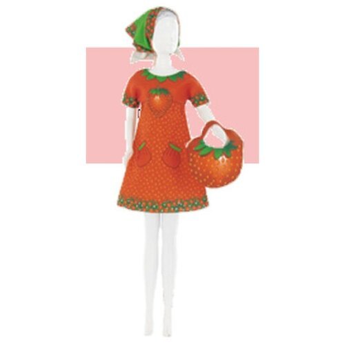 Набор для шитья «Одежда для кукол Twiggy Strawberry №2», DressYourDoll