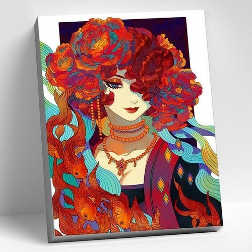 Molly Картина по номерам 40 × 50 см «Огненная» 27 цветов