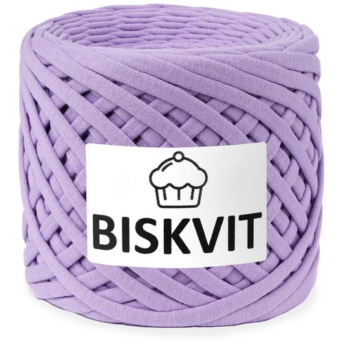 Нить вязальная Biskvit Biskvit, 100 % хлопок, 300 г, 100 м, 1 шт., 235 лаванда 100 м