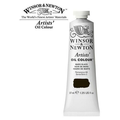 Winsor&Newton Масляная краска Artists', черный Марс 37мл