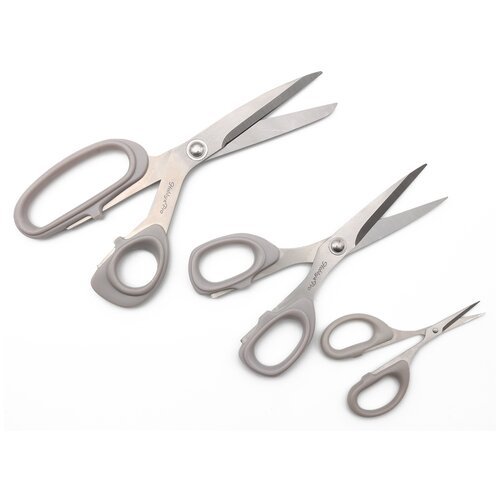 Hobby & Pro Набор ножниц для шитья базовый 7730189, 3 шт. 3 шт. серый/серебристый 18 см