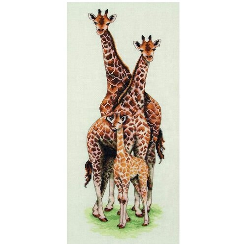 Anchor Набор для вышивания Семья жирафов 47 х 14 см (PCE740)