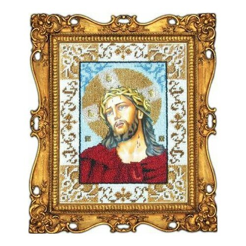 Икона Иисус в терновом венке L-10