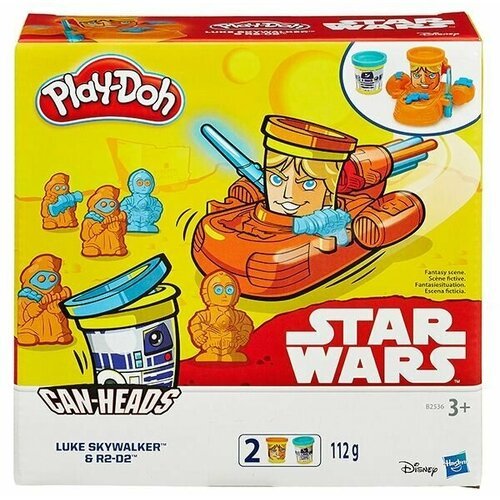 Play-Doh B0595 Герои Зв. войны №1 - Luke Skywalker и R2D2